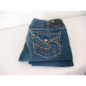 Silver Suki Women's Mid Slim Bootcut 30x33